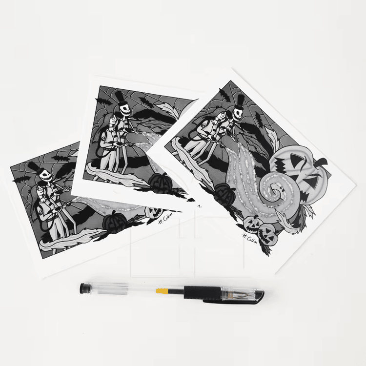 角丸加工に対応したオリジナルサンキューカードの形状オプション。